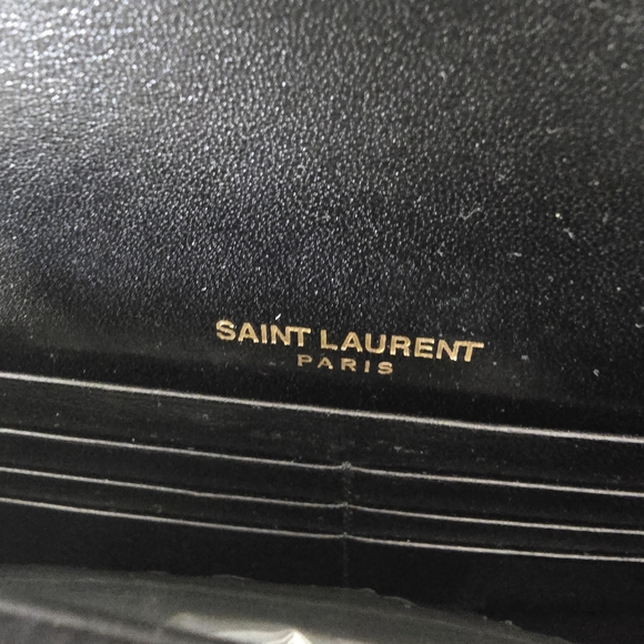 Yves Saint Laurent Small Kate Blue Glitter Crossbody Bag - Picture 11 of 11